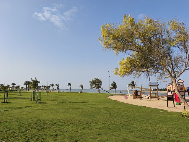 Representative photo of beaches in Saudi Arabia, not King Faisal Naval Base