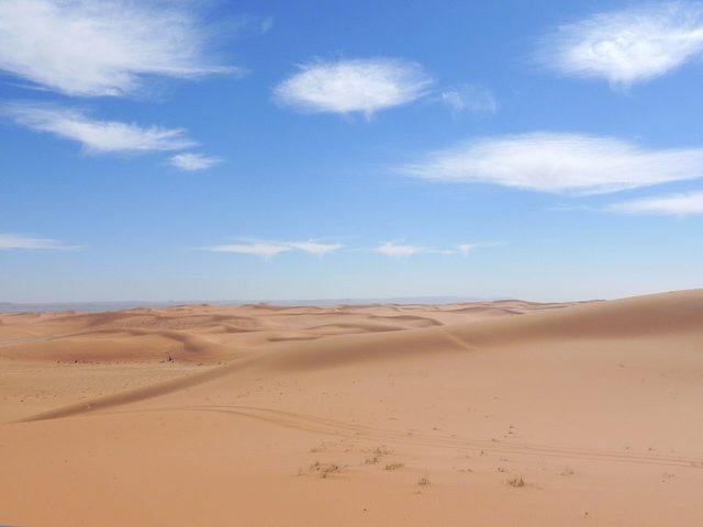Representative photo of desert & dunes in Saudi Arabia, not Fuluq al Majafil