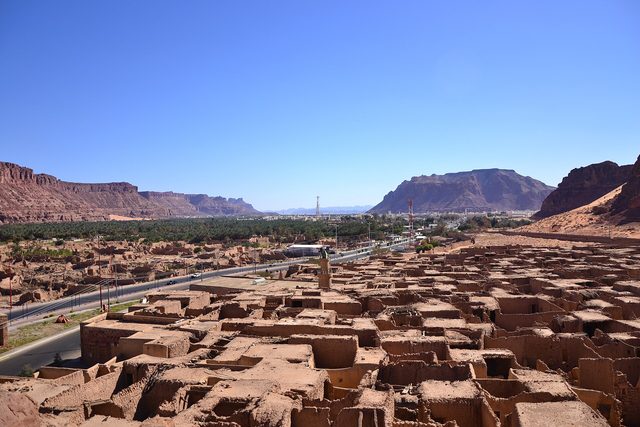 Representative photo of heritage sites in Saudi Arabia, not Riyadh Water Tower