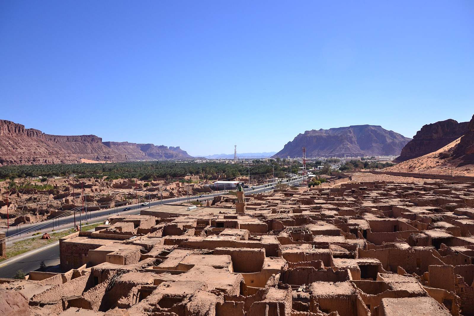 Representative photo of heritage sites in Saudi Arabia, not Riyadh Water Tower