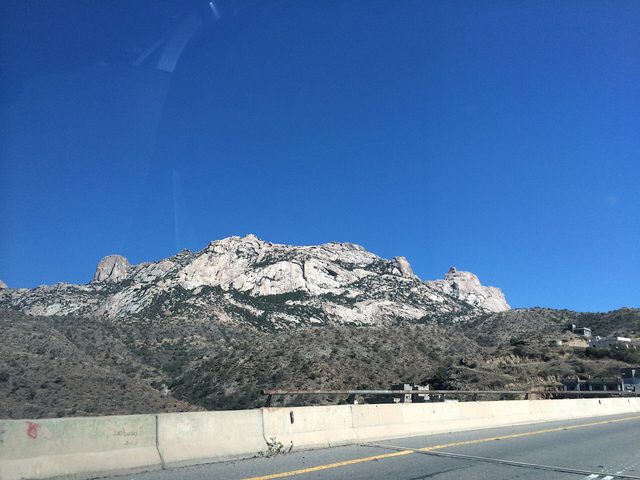 Representative photo of mountains in Saudi Arabia, not Ayr Mountain