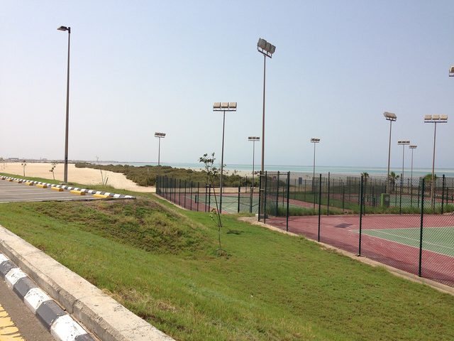 Representative photo of parks & gardens in Saudi Arabia, not Al-Watan Park