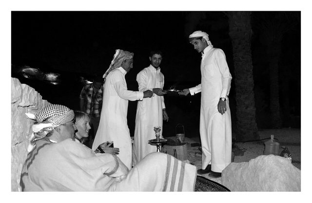 Representative photo of wadis in Saudi Arabia, not Hunayn