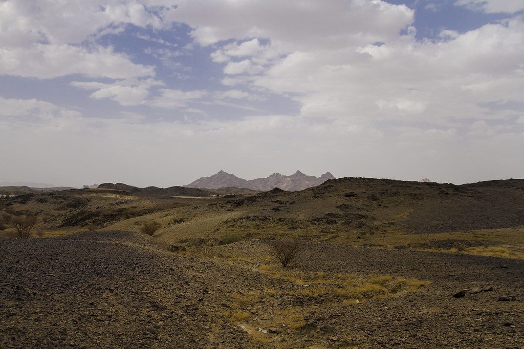 Green Mountain — One of the many green mountains in Saudi Arabia