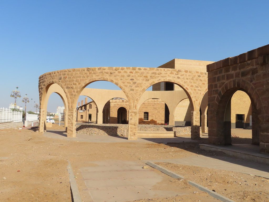 Hejaz railway — Building of Hejaz Railway Museum Tabuk Saudi Arabia