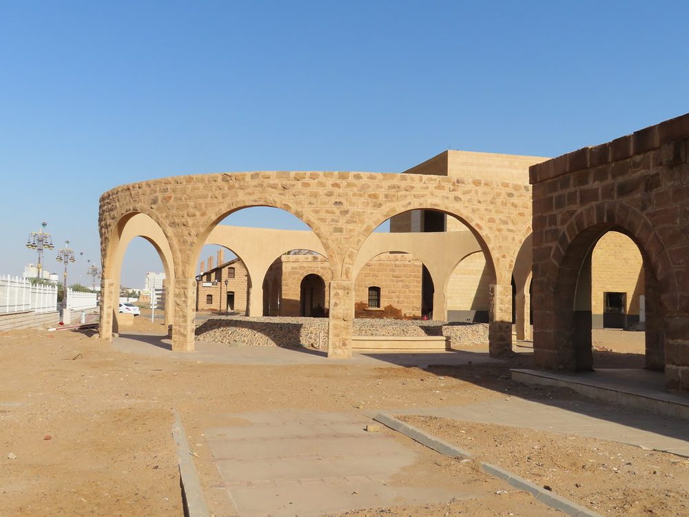 Hejaz railway — Building of Hejaz Railway Museum Tabuk Saudi Arabia