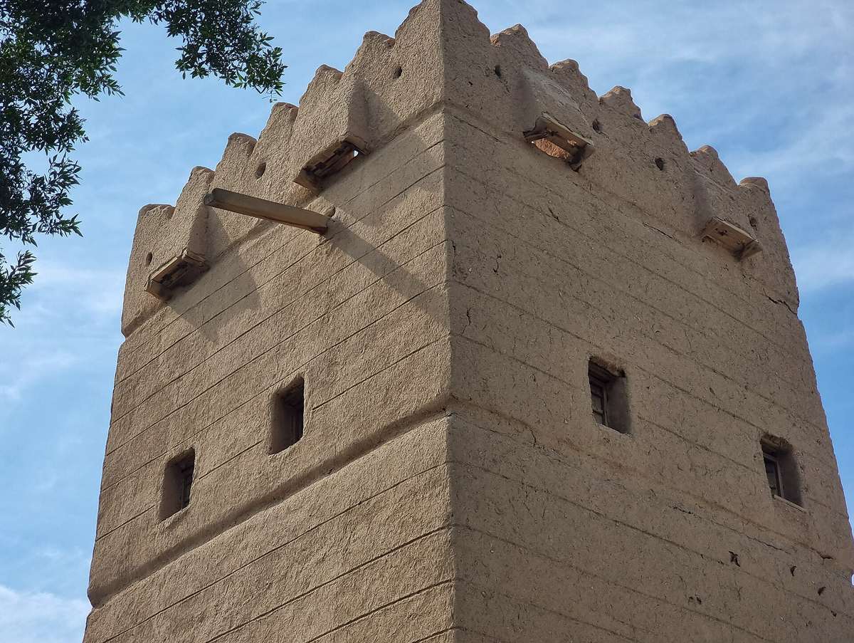King Abdulaziz Historical Center Park — Old defensive tower, King Abdulaziz Historical Center, Riyadh (1).jpg