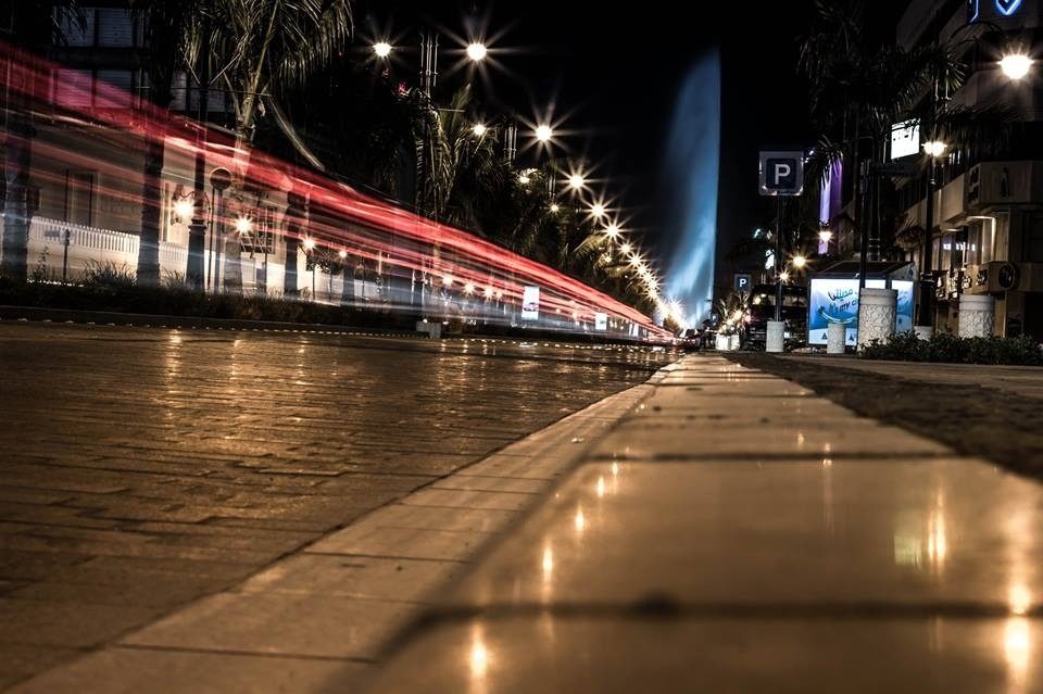 King Fahd's Fountain — Jeddah fountain in midnight.jpg