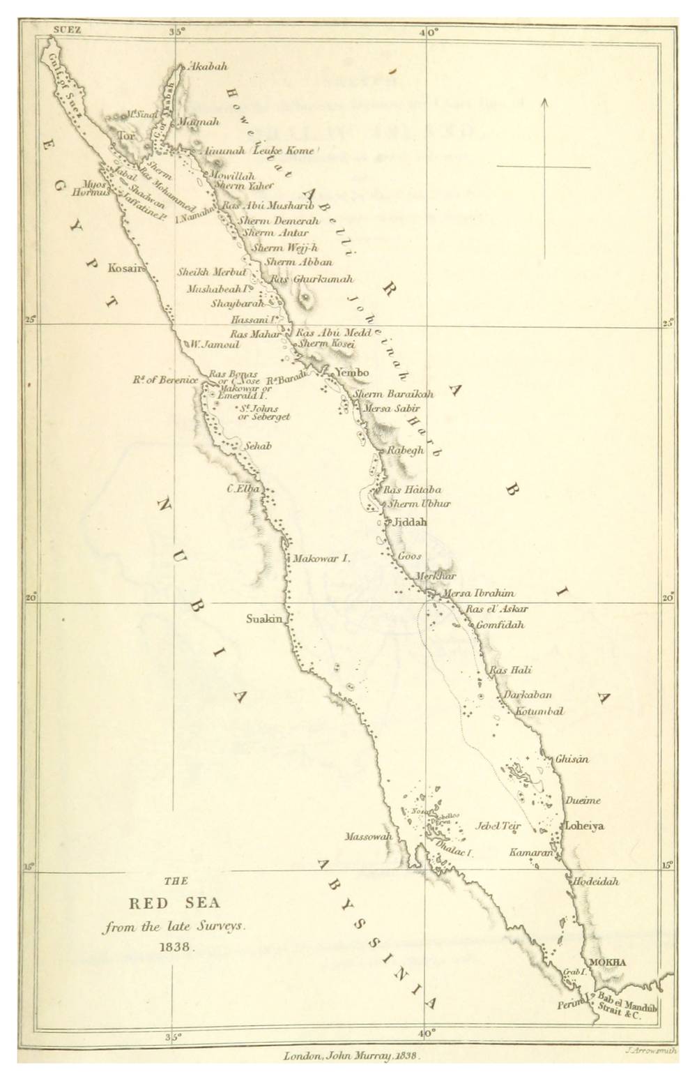 Leuke Kome — WELLSTED(1838) p2.971 THE READ SEA.jpg