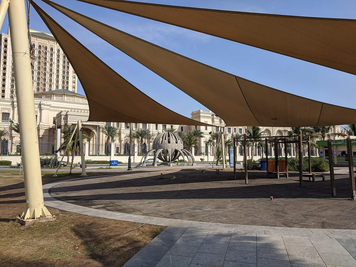 Middle Corniche Park — Playground on Jeddah Corniche February 2020.jpg