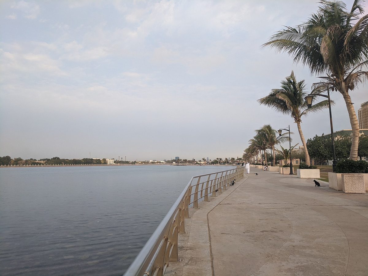 Middle Corniche Park — Part of the Jeddah Corniche in February 2020.jpg