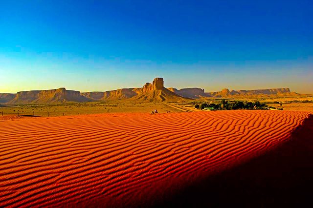 Red sand