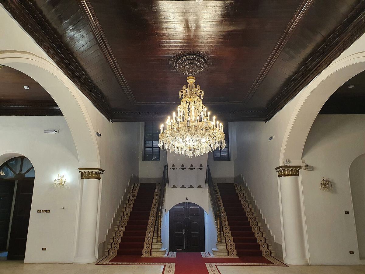 Shubra Palace — Interior of Shubra Palace, 1905, al-Taif, Saudi Arabia (1).jpg