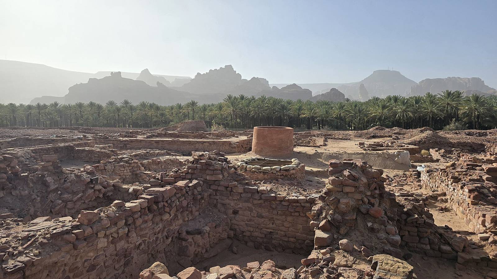 The temple of Mahlab al-Naqa — Tempel von Mahlab al-Naqa 20260129 2.jpg